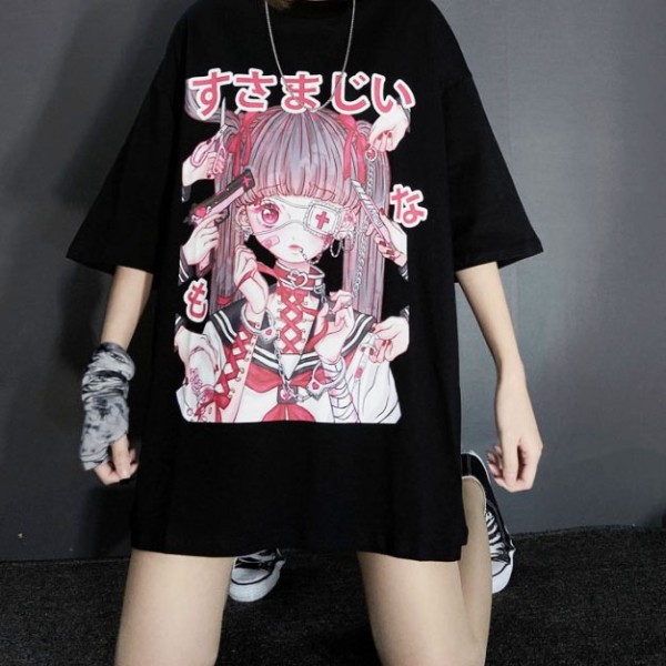 Kawaii punk girl T-paita