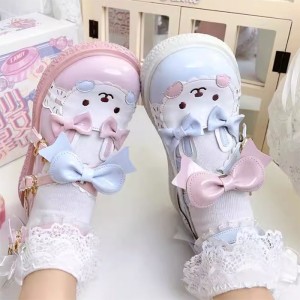 Pupukuvioiset Lolita kengät...